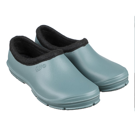 Галоши утепленные мужские AYO, серый/черный, размер 40-45, материал галоши ЭВА, утеплитель ворсин