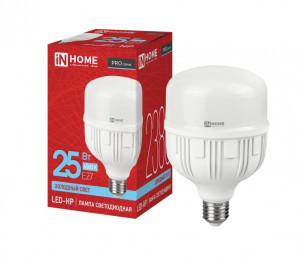 ASD/InHome лампа св/д высокомощн. E27  25W (2380lm) 6500К 6K 230V 108x70 HP-PRO 1064