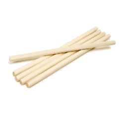 Черенок деревянный сухой шлифованный ВЫСШИЙ СОРТ Ø-25мм с дерев. резьбой в плёнке