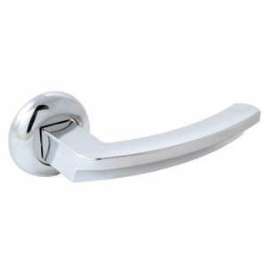 Комплект ручек кругл.основ. ABS пластик СТАНДАРТ P93 CP хром без квадрата