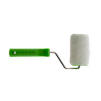 Валик &quot;Искусственный мех&quot; с ручкой, 100 мм, ворс 15 мм, D 48 мм, D ручки 6 мм, полиэстер Сибртех