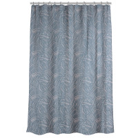 VETTA Шторка для ванной, ПЕВА, 60 г/м2, 180х180см, Листья, 026