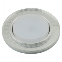 Fametto DLS-L157 GX53 GLASSY/CLEAR 3D св-к встр, Luciole декоративный без лампы,/св-д подсветка 3Вт