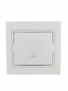 Lezard Мира кнопка звон. СУ 1 кл. 16А бел. (корпус PC) 701-0202-103