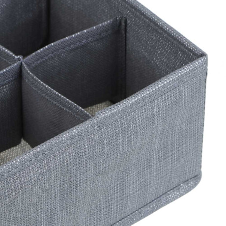 Органайзер для хранения тм VETTA Джойс, 8 отделов, полипропилен, картон, 32x16x10см