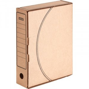 Короб архивный с вырубным замком Attache Economy 75мм, 5 шт.уп. 835049