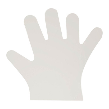 Перчатки тм VETTA, размер M, полиэтилен, 100 шт, прозрачный цвет