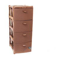 Комод 4-х секционный РОТАНГ Бежевый М2812