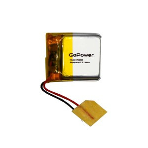 Ак-р Li-Pol GoPower LP502020 PK1 3.7V 150mAh