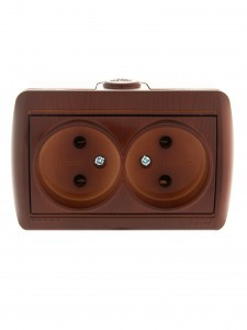 Lezard Ната роз. ОУ 2 мест. 16А вишня (керамика, корпус PC) 710-0600-128