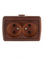 Lezard Ната роз. ОУ 2 мест. 16А вишня (керамика, корпус PC) 710-0600-128