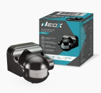 ASD/NEOX датчик движения ИК настенный ДД 09Ч 1200W, 12м, 180гр. черный IP44 3356