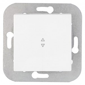 Bylectrica УЮТ мех. 1 кл. выкл. проходной, белый, (С610-553)