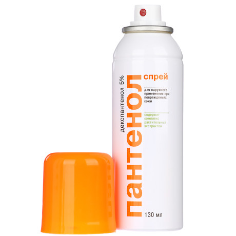 Аэрозоль Пантенол Аэро-про, 5% 130мл