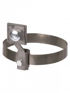 TDM Держатель хомут 10-100мм нержавеющая сталь,с выносом для прута 6-10мм,стальной зажим SQ2402-3180