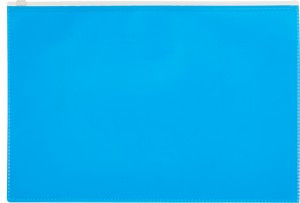 Папка на молнии А4 Attache Color , голубой 1044985