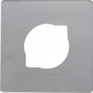 Bylectrica рамка декор. защитная под выкл./роз. прозрачная (накладка d140мм) ЮЛИГ.735212.410-01