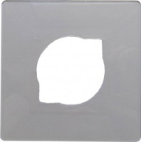 Bylectrica рамка декор. защитная под выкл./роз. прозрачная (накладка d140мм) ЮЛИГ.735212.410-01