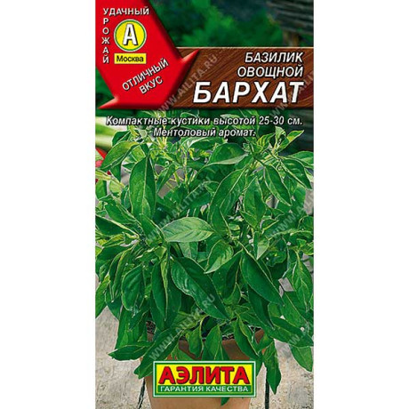 Базилик Бархат Аэлита Ц