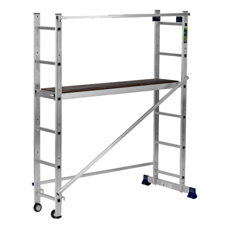 Алюминиевая лестница помост 3 В 1 (арт. в серт.: 1415206)