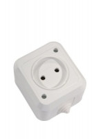 Makel роз. ОУ 1 мест. бел. (п/герм., IP54) 18306