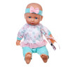 ИГРОЛЕНД Пупс 35 см, мягкое тело, с акс., звук, 3хAG13, PVC, ABS, PP, полиэстер, 33,5x12x26,5