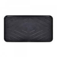 Лоток для обуви 63,5*35,4*1,3см, черный, рельефная поверхность, 22352 Vortex