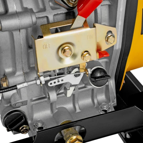 Генератор дизельный DES-55E, 5,5 кВт, 230 В, 11 л, электростартер Denzel