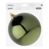 СНОУ БУМ Шар 14см пластик, темно-зеленый, 26-249