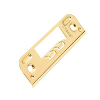 Планка ответная 0045-G (золото) д/фин.замков и дверей без &quot;четверти&quot;   \45