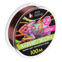 AZOR FISHING Леска &quot;Хамелеон&quot;, нейлон, 100м, 0,30мм, 13,0кг