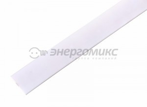 REXANT термоусадка трубка ТУТ 22/11 мм 1м  белая, цена за шт (10!), 22-2001