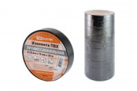 TDM Изолента ПВХ 19/20 профессиональная 0,18х19мм Черная 20м (10!) SQ0526-0066