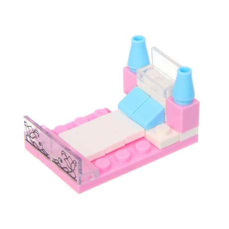 ИГРОЛЕНД Конструктор "Домик мечты", 13х3х7,5 см, ABS, 6 видов