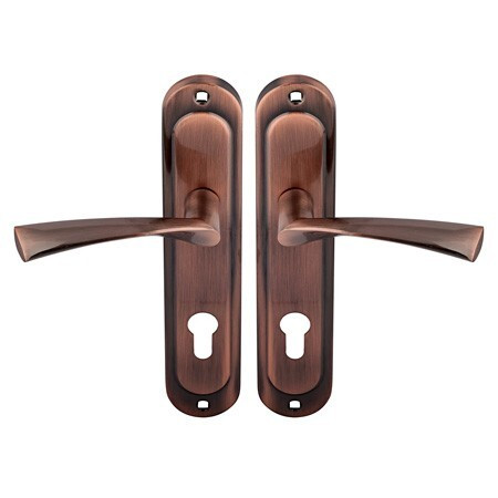 Ручки на планке Vanger HP-85.1823-AC (медь, под цилиндр, межос-85мм)   \