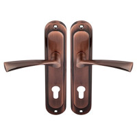 Ручки на планке Vanger HP-85.1823-AC (медь, под цилиндр, межос-85мм) \