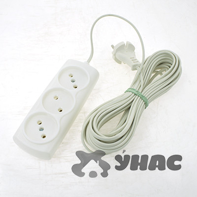 Удлинитель  Р16-010  3 роз. 10м  0,5ШВВП    х40