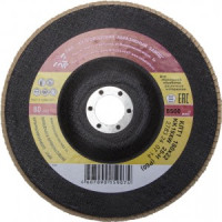 Круг лепестковый торцевой &quot;БАЗ&quot; д/шлифования, тип КЛТ 1, KK19XW, зерно-электрокорунд нормальный, P80