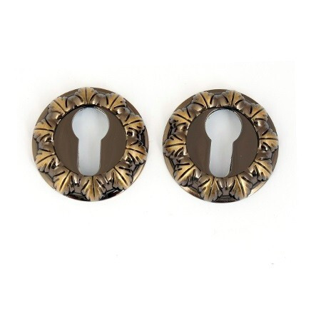 Накладка под цилиндр DP-C-24-ANB (антик бриллиант) Апекс (1пара)  \6