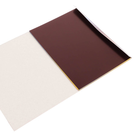 Картон цветной "Альфа" мелов. бумага, 2-сторонний, 10л., 10цв., в карт. папке