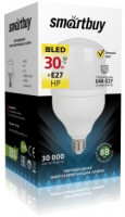 Smartbuy высокомощн. ЛОН E27 30W(2700lm) 4000K 4K 100x200 SBL-HP-30-4K-E27