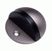 Ограничитель дверной РЕНЦ напольный, никель супер матовый  INDS 44 MSN