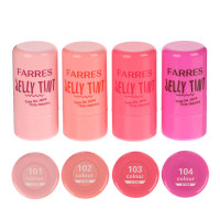 Румяна-желе в стике Jelly Tint 3 в 1 тм Farres 6 г