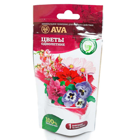 АВА - для однолетних цветов 100 гр. (дой-пак)