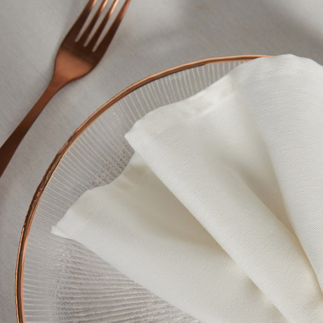 BY COLLECTION White Line Салфетка сервировочная, 2шт в комплекте, 40х40см, 100% хлопок