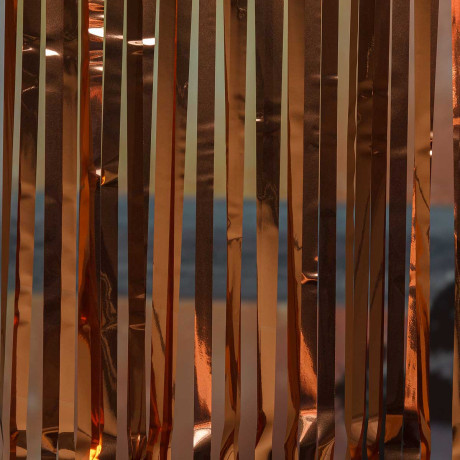 Занавес 9222-20-4 из дождя 1*1,9м Бронза(600)