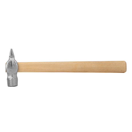 Молоток слесарный, 600 г, круглый боек, деревянная рукоятка