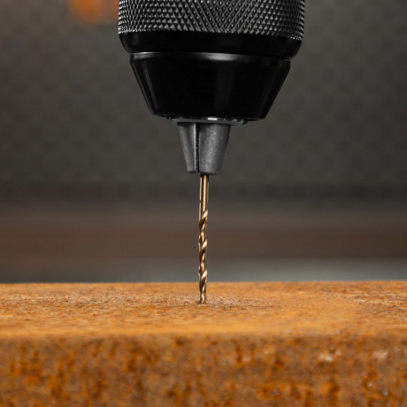 Сверло по металлу, 2 мм, HSS Co-8%, 2 шт.// Denzel