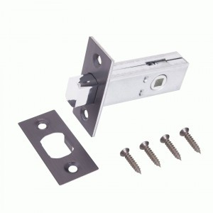 Задвижка АЛЛЮР АРТ LB45-6 MBN графит 6мм без ручек (100)