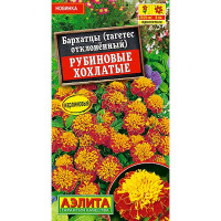 Бархатцы Рубиновые хохлатые Аэлита Ц